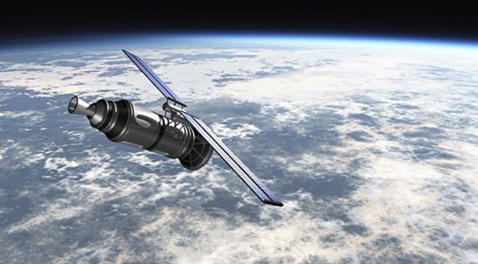 NASA Satelite over earth.
